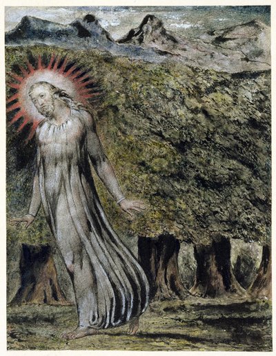 Un Profeta en el Desierto de William Blake